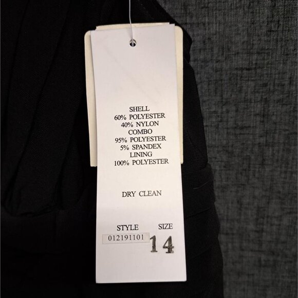 🌹🌹 Adrianna Papell Matte Jersey & Taffeta Dress Size 14W NWT - Picture 9 of 9